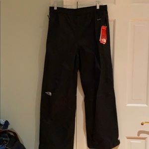 North face water resistant pants boys xL